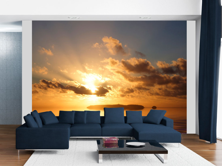 Photo Wallpaper Sea - sunset 60482