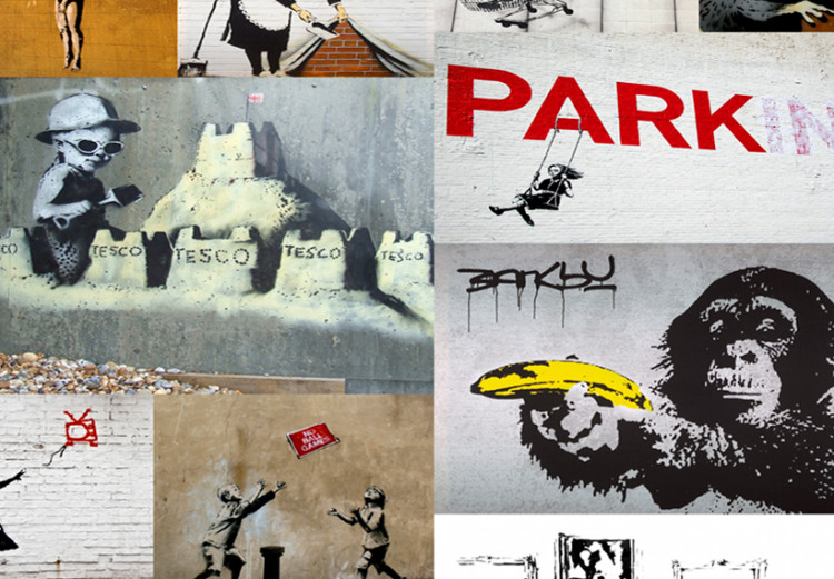 Canvas Art of Collage: Banksy III 94882 additionalImage 5