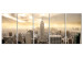 Canvas Print New York: View on Manhattan 98582