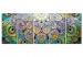 Canvas Art Print Mandala: Peacock's Tail 104992
