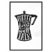 Poster Coffee First Then We'll Talk - black coffee pot with white texts 114792 additionalThumb 17