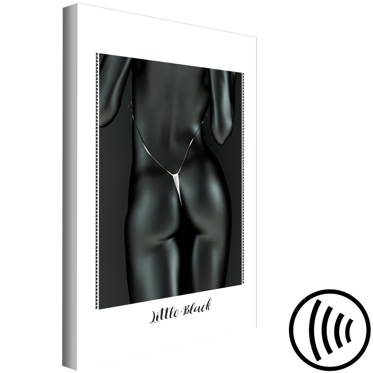 Canvas Dimension of Beauty (1-part) - Black and White Art of Female Nude 114992 additionalImage 6