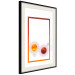 Poster Mars and Venus - abstraction with a pair of planets and gender symbols on a white background 116792 additionalThumb 3