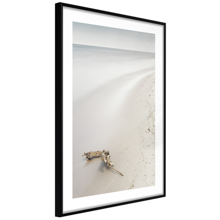 Wall Poster Seashore - sandy landscape in beige tones against beach and water 117292 additionalImage 13