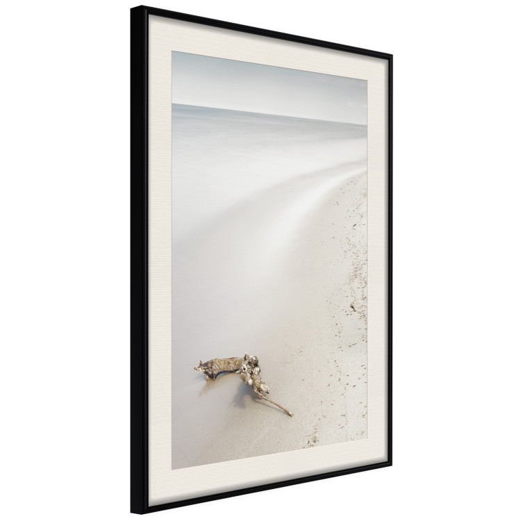 Wall Poster Seashore - sandy landscape in beige tones against beach and water 117292 additionalImage 3