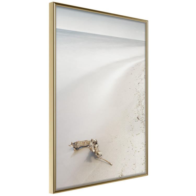 Wall Poster Seashore - sandy landscape in beige tones against beach and water 117292 additionalImage 12