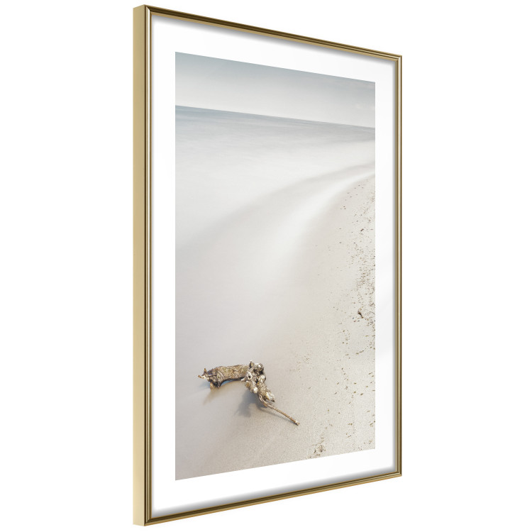 Wall Poster Seashore - sandy landscape in beige tones against beach and water 117292 additionalImage 8