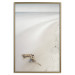 Wall Poster Seashore - sandy landscape in beige tones against beach and water 117292 additionalThumb 20
