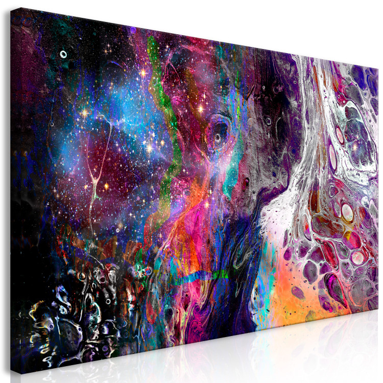 Canvas Print Colourful Galaxy (1 Part) Wide 117492 additionalImage 2