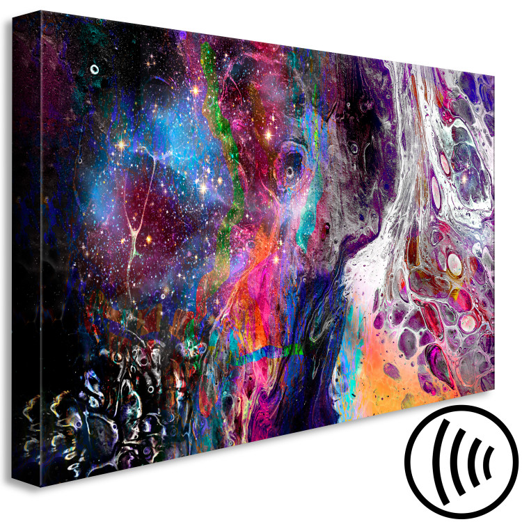 Canvas Print Colourful Galaxy (1 Part) Wide 117492 additionalImage 6