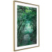 Poster Green Pergola - landscape with a passage among leaves and tree branches 117892 additionalThumb 8