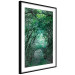 Poster Green Pergola - landscape with a passage among leaves and tree branches 117892 additionalThumb 13