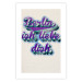 Wall Poster Berlin Ich Liebe Dich - graffiti with German texts against a beige background 118792 additionalThumb 19