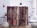 Room Divider Screen Breath of Spring II - wooden planks texture with a purple accent 122992 additionalThumb 2