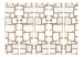 Folding Screen Stone Puzzle II - beige stone brick texture in architecture 123292 additionalThumb 3