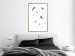 Wall Poster Evening Flight - black and white fantastical flying birds on white background 123592 additionalThumb 7