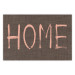 Poster At Home - pink English text on dark fabric texture 123792