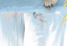 Poster Polar Bear - sleeping winter animal amidst ice on white background 123992 additionalThumb 7