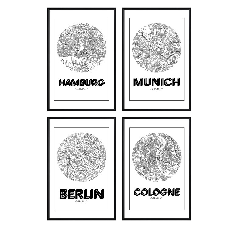 Posters set Welcome To Germany 124892 additionalImage 1