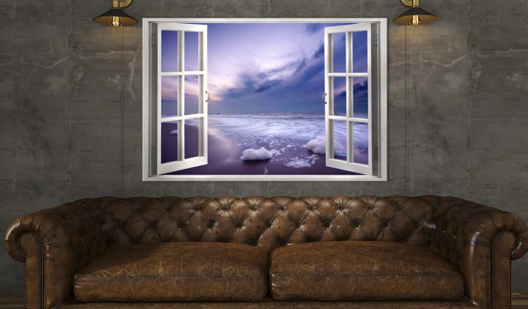 Large canvas print Lavender Sunset [Large Format] 125592 additionalImage 5