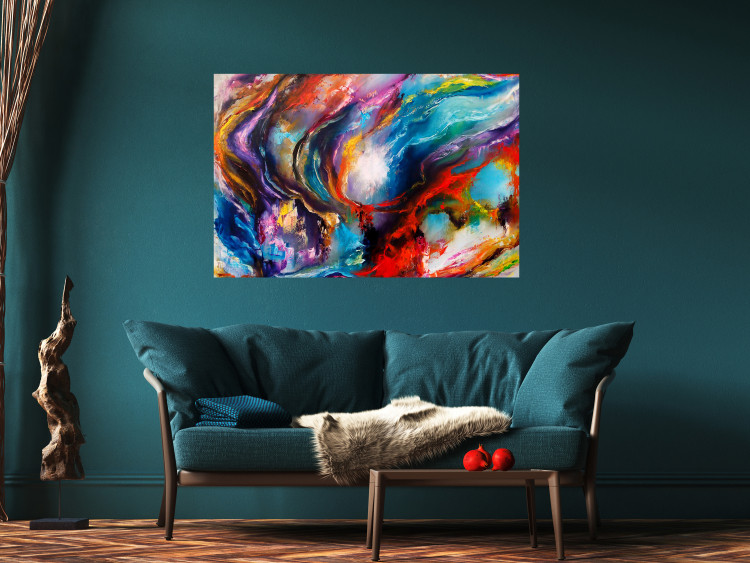 Poster Supernova - abstract composition of wavy and colorful patterns 127292 additionalImage 2