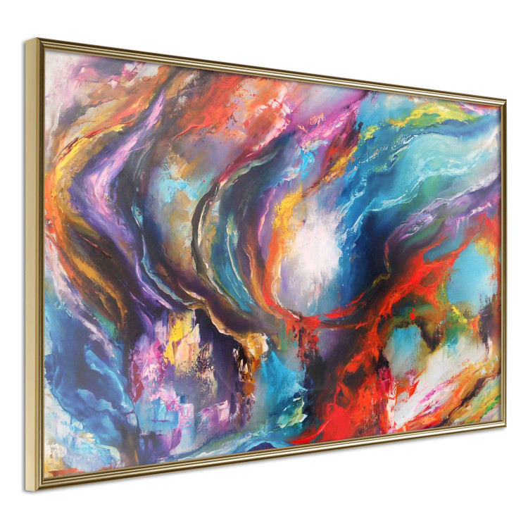 Poster Supernova - abstract composition of wavy and colorful patterns 127292 additionalImage 12