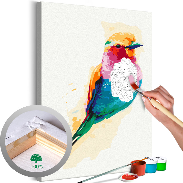 Paint by Number Kit Exotic Bird 127992