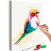 Paint by Number Kit Exotic Bird 127992 additionalThumb 3