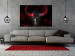 Canvas Angry Bull (1-piece) Wide - first variant - abstraction 130492 additionalThumb 3