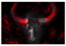 Canvas Angry Bull (1-piece) Wide - first variant - abstraction 130492