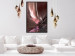 Wall Poster Senna Land - night landscape of pink aurora surrounded by mountains 132092 additionalThumb 6