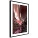 Wall Poster Senna Land - night landscape of pink aurora surrounded by mountains 132092 additionalThumb 8