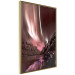 Wall Poster Senna Land - night landscape of pink aurora surrounded by mountains 132092 additionalThumb 12
