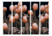 Folding Screen Ladies among the Flowers II (5-piece) - bouquet of pink tulips 132892 additionalThumb 3