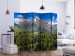 Room Divider Screen Holiday in the Mountains II - green forest against rocky mountain and sky 133992 additionalThumb 2