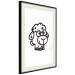 Wall Poster Little Sheep - small and black cute animal on a solid white background 135192 additionalThumb 17