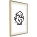 Wall Poster Little Sheep - small and black cute animal on a solid white background 135192 additionalThumb 14