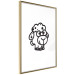 Wall Poster Little Sheep - small and black cute animal on a solid white background 135192 additionalThumb 16