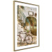 Poster Old Alley - rusty bicycle against the backdrop of Italian city architecture 135892 additionalThumb 2