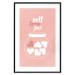 Poster Self Love Jar - jar with hearts and English texts on a pink background 138892 additionalThumb 19