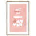 Poster Self Love Jar - jar with hearts and English texts on a pink background 138892 additionalThumb 20