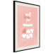 Poster Self Love Jar - jar with hearts and English texts on a pink background 138892 additionalThumb 11