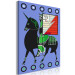 Paint by Number Kit Dignified Animal - Man With a Banner Riding a Unicorn 144092 additionalThumb 3