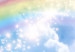 Canvas Unicorn and Magic Tree - Fairy-Tale and Rainbow Land in the Clouds 148792 additionalThumb 5