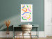 Poster Abstract Shapes - Pastel Waves Scattered on a Beige Background 149892 additionalThumb 11