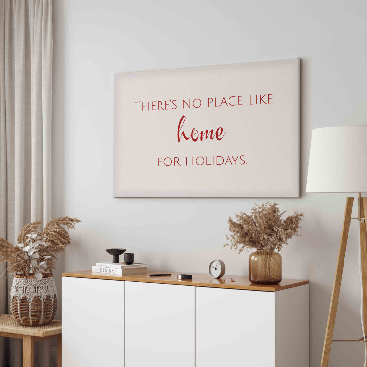 Canvas Print Christmas Inscription - Quote in English on White Background 151692 additionalImage 5
