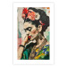 Wall Poster Portrait in Profile - Frida Kahlo Against a Cracked Wall 152192 additionalThumb 15
