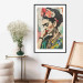 Wall Poster Portrait in Profile - Frida Kahlo Against a Cracked Wall 152192 additionalThumb 12