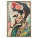 Wall Poster Portrait in Profile - Frida Kahlo Against a Cracked Wall 152192 additionalThumb 17