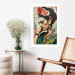 Wall Poster Portrait in Profile - Frida Kahlo Against a Cracked Wall 152192 additionalThumb 11